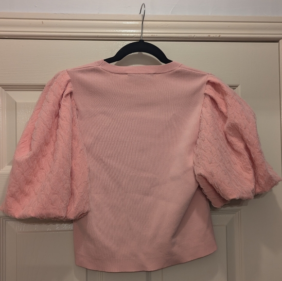 Zara Puff Sleeve Top - Picture 9 of 10